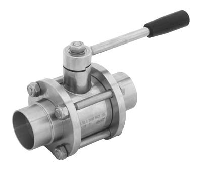 But Weld 3PC Ball Valves
