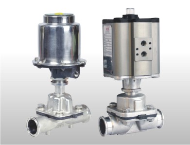 Pneumatic Single & Double Acting Diaphragm Valve